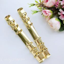 Кольцевой механизм на 6 колец с триггером, Золото А6, 17,5 см, внутренний диаметр кольца 20 мм (небольшие потертости)